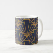 Art Deco Koffiemok (Voorkant rechts)