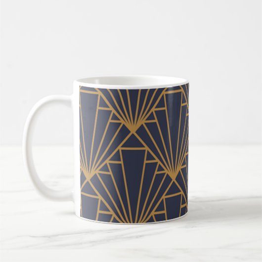 Art Deco Koffiemok (Links)