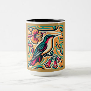 Art Deco Kolibrie Mok