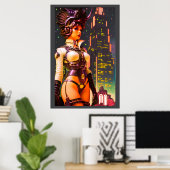 Art Deco Koningin van 2025 Poster (Thuiskantoor)