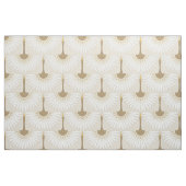 Art Deco kranen amandel Stof (Fat Quarter)