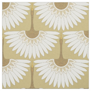 Art Deco kranen goud Stof