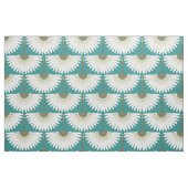 Art Deco kranen turquoise Stof (Fat Quarter)