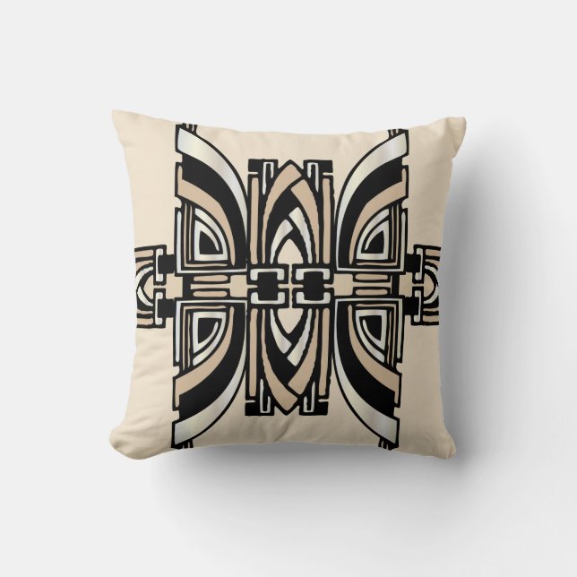 Art Deco Kussen (Voorkant)