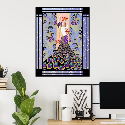 Art Deco - La Contessa Poster (Thuiskantoor)