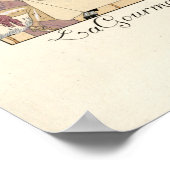 Art Deco "La Gourmandize" door George Barbier Poster (Hoek)