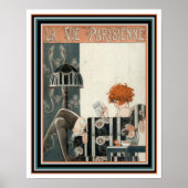 Art Deco La Vie Parisienne 16 x 20 Poster (Voorkant)