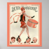 Art Deco La Vie Parisienne Poster 1920 (Voorkant)