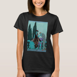 Art Deco La Villa d'Este door George Barbier T-shirt