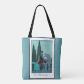  Art Deco La Villa d'Este door George Barbier Tote Bag (Achterkant)