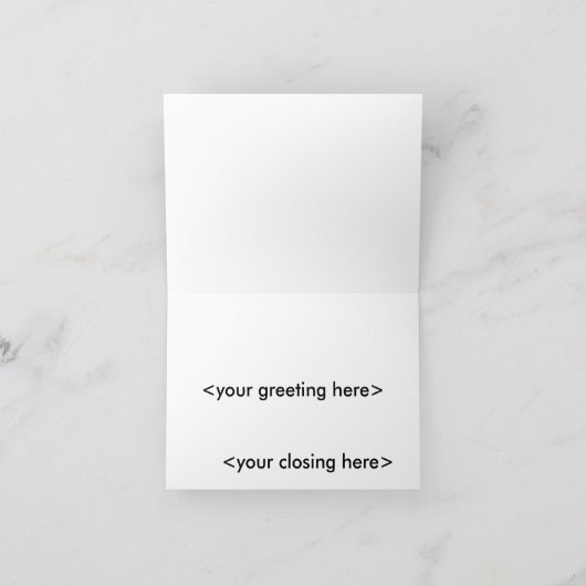 Art Deco Labradoodle Kaart (Binnen)