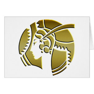 Art Deco Lady in Gold