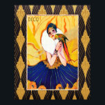 Art Deco Lady met Parrot Poster<br><div class="desc">Als u verkiest om te downloaden, maakt Uw lokale Winkel van de Analyse bordbord posters van uw download in verschillende grootte en in diverse texturen aan een zeer goede prijs. Soms met een korting. Een tip van mijn Amerikaanse vriend. Zie "Digitale afdrukken" online voor het Verenigd Koninkrijk. Ik heb dit...</div>