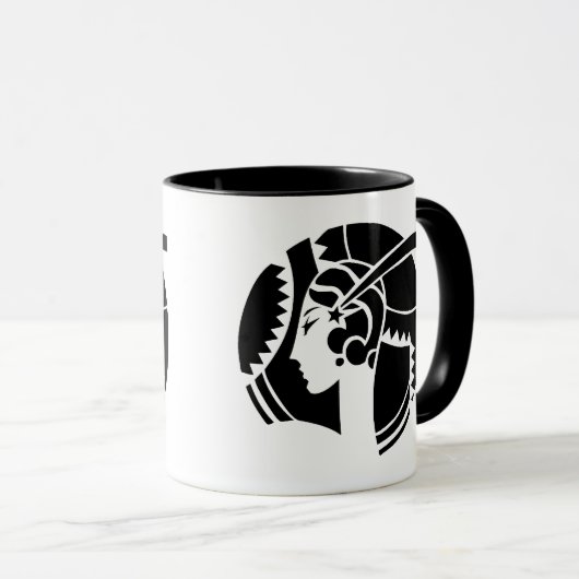 Art Deco Lady Mok (Voorkant rechts)