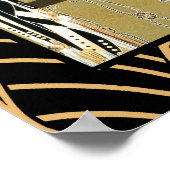 Art Deco Lady Poster (Hoek)