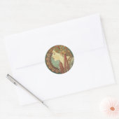 Art Deco Lady Stickers (Envelop)