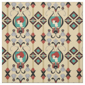 Art Deco Lady Stof (Swatch)