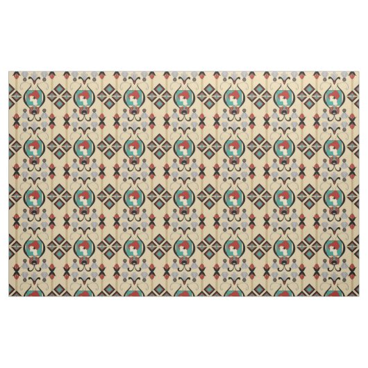 Art Deco Lady Stof (Fat Quarter)