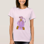 ART DECO LADY T-SHIRT (Voorkant)