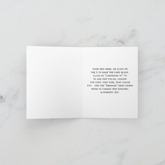 Art Deco Lady's Hand Holding Champagne Glass Feestdagen Kaart (Binnen)