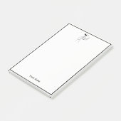 Art Deco Lady's Hand Holding Champagne Glass Post-it® Notes (Schuin)