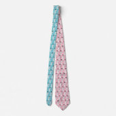 Art Deco Lady's Hand Holding Champagne Glass Stropdas (Achterkant)