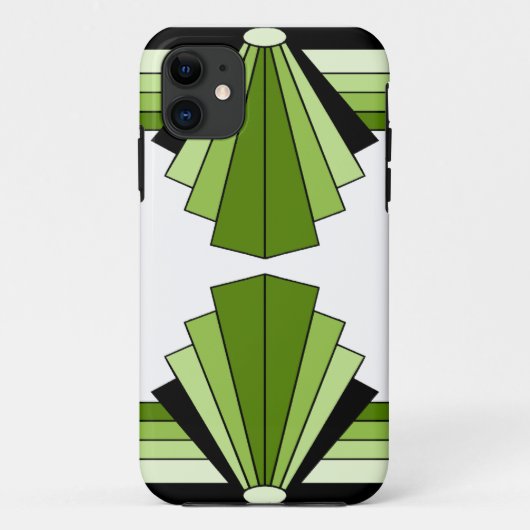 Art Deco-lagen in limieten Case-Mate iPhone Case (Achterkant)