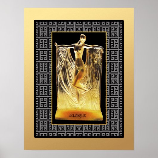Art Deco Lalique Poster (Voorkant)