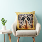 Art Deco Lalique Stijl Kussen. Kussen (Stoel)