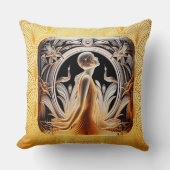 Art Deco Lalique Stijl Kussen. Kussen (Voorkant)