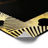 Art Deco Lamp Poster (Hoek)