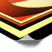 Art Deco Latte Poster 16 x 20 (Hoek)