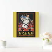 Art Deco Le Daure Ad Wall klok (Huis)