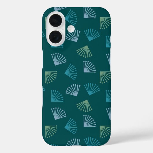 Art Deco Leaves Case-Mate iPhone Case (Achterkant)