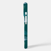 Art Deco Leaves Case-Mate iPhone Case (Achterkant / Links)