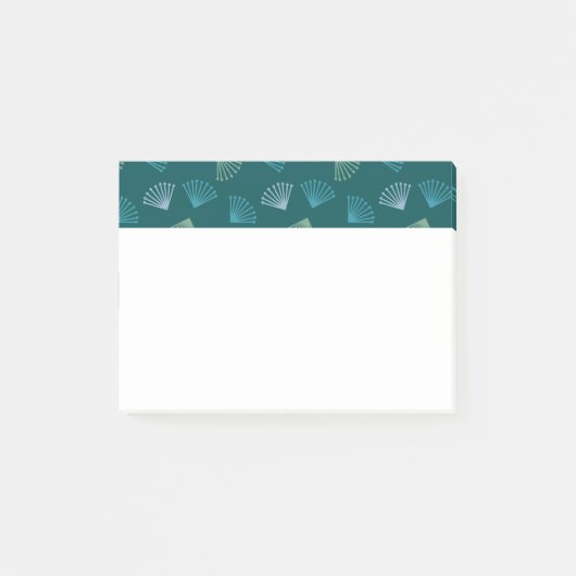 Art Deco Leaves Post-it® Notes (Voorkant)