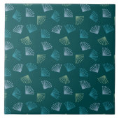 Art Deco Leaves Tegeltje (Voorkant)