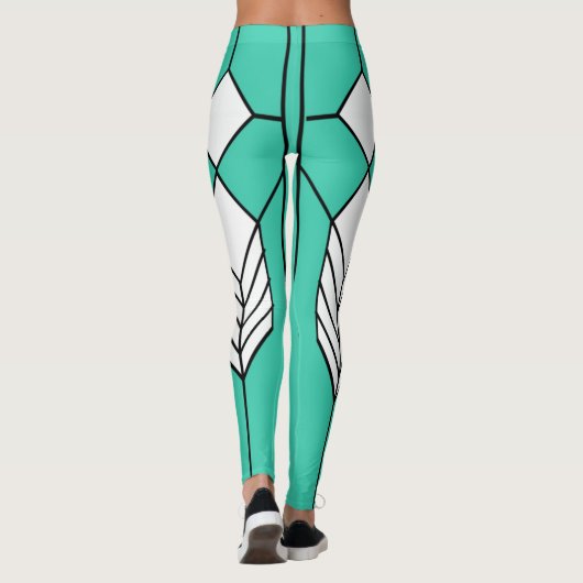 Art Deco Leggings (Achterkant)