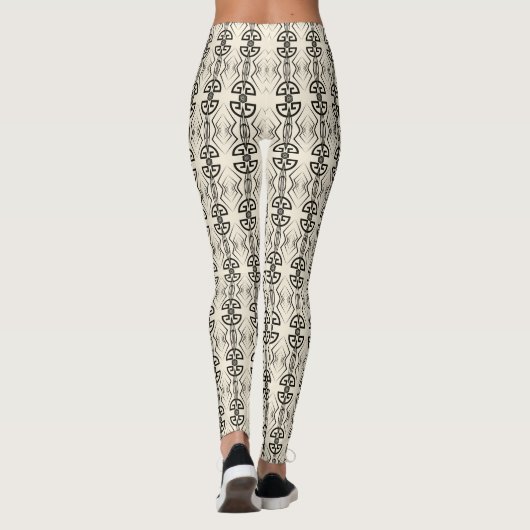 Art Deco Leggings (Achterkant)