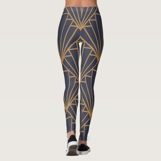 Art Deco Leggings (Achterkant)