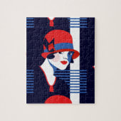 Art Deco Legpuzzel (Verticaal)