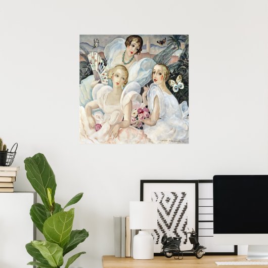 Art Deco - Les femmes fatales Poster (Thuiskantoor)