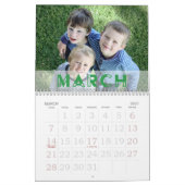 Art Deco-lettertype | Foto van 2026 Kalender (Mar 2027)