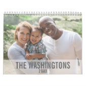 Art Deco-lettertype | Foto van 2026 Kalender (Hoes)