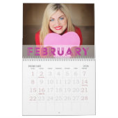 Art Deco-lettertype | Foto van 2026 Kalender (Feb 2026)