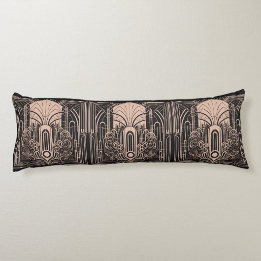 Art Deco Lichaamskussen (Achterkant)