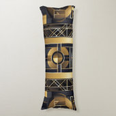 Art Deco Lichaamskussen (Voorkant Verticaal)
