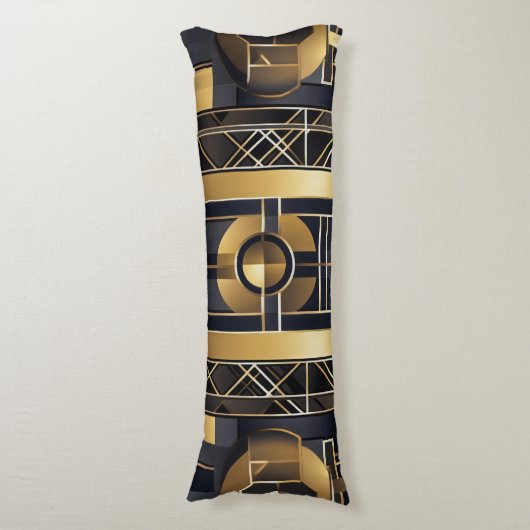 Art Deco Lichaamskussen (Voorkant Verticaal)