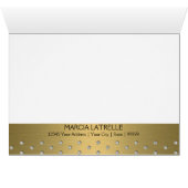 Art Deco Lijst Champagne Silver Jewel Stippen (Binenzijde Horizontaal (Onderkant))