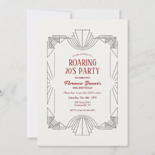 Art Deco-Lijst Kaart